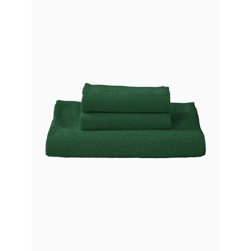 Monte Carlo Softdale Pure Cotton Towel Sets (Green) - Set of Three media 6