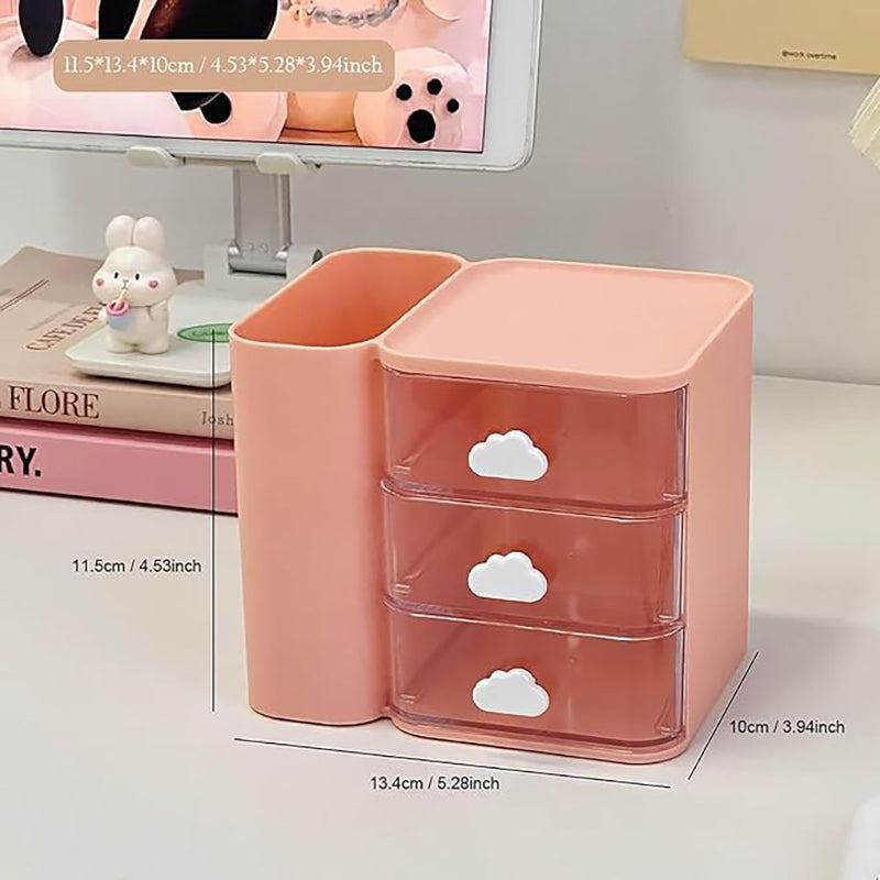 Stashify Three Tier Desk Organiser - Pink media 6