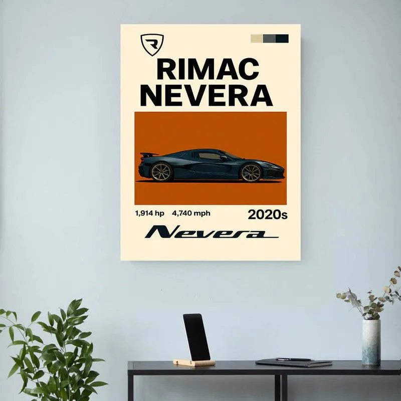 Rimac Revolution Wall Poster media 3