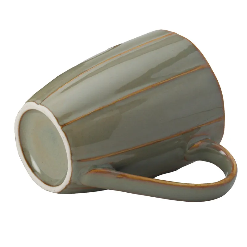 Ciro Porcelain Coffee Mug (300 mL) - Granite Green media 3