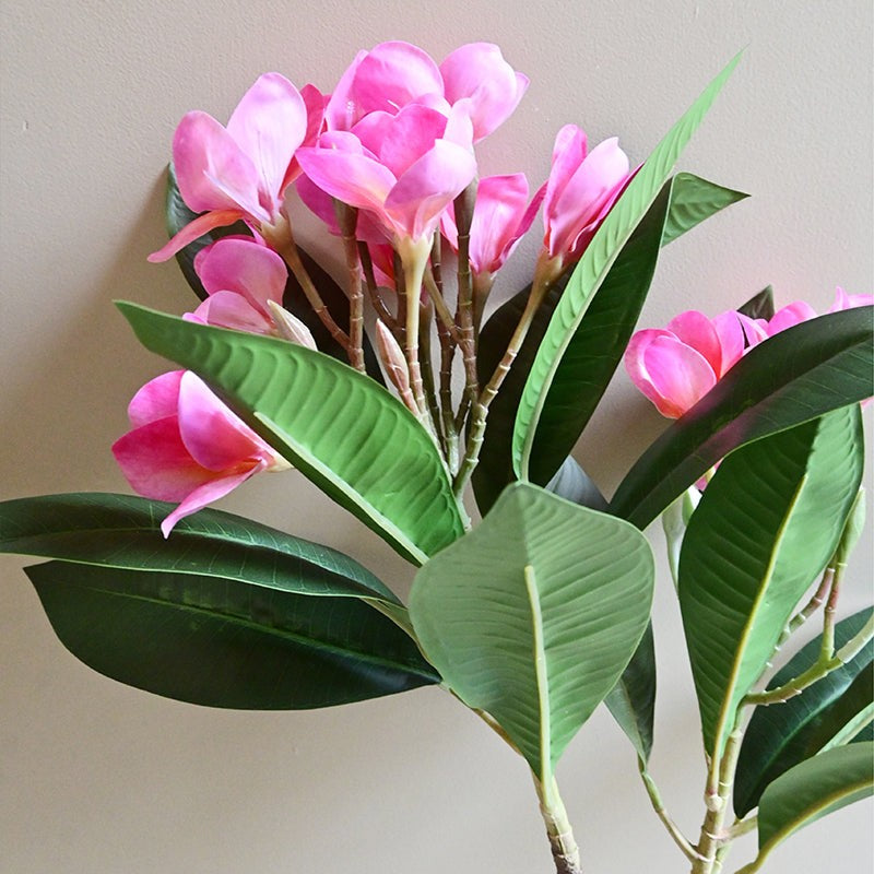 Veraflora Artificial Plumeria Flower Stick - Pink media 3