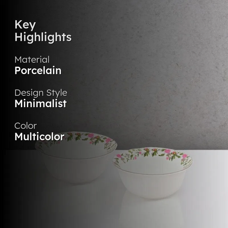 Monsson Lily Soup Bowl - Set Of Two media 2