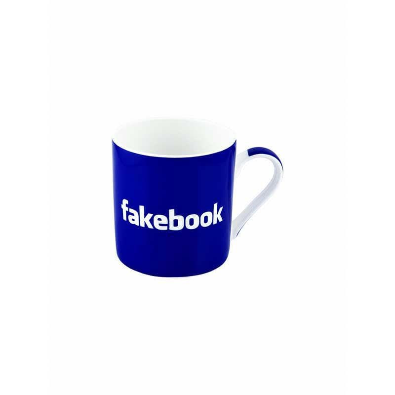 Fakebook Bone China Coffee Mug (350 mL Each) - Set of Two media 4