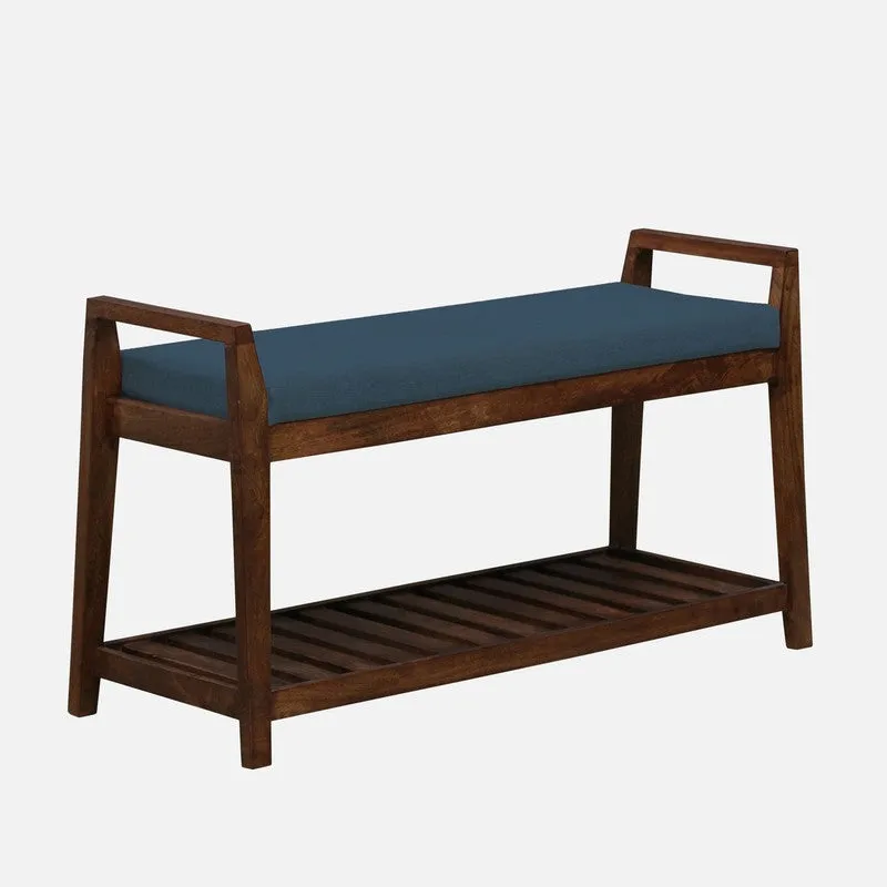 Drift Mango Wood Shoe Rack - Blue media 5
