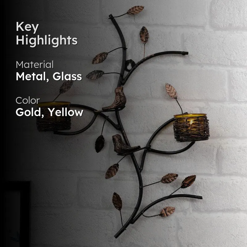 Patra Candle Holder - Yellow media 2