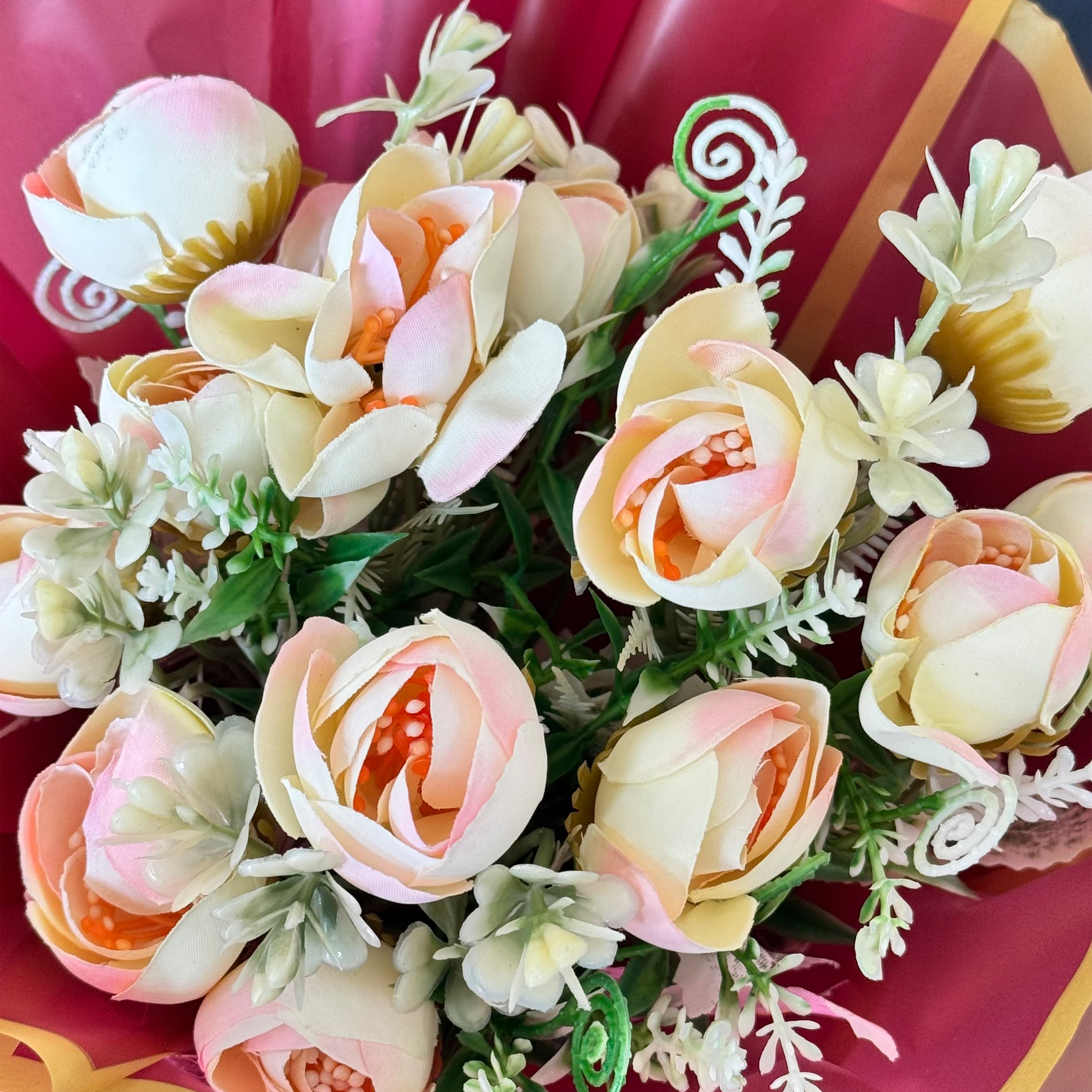 PetalNest Faux Rose Bouquet media 5