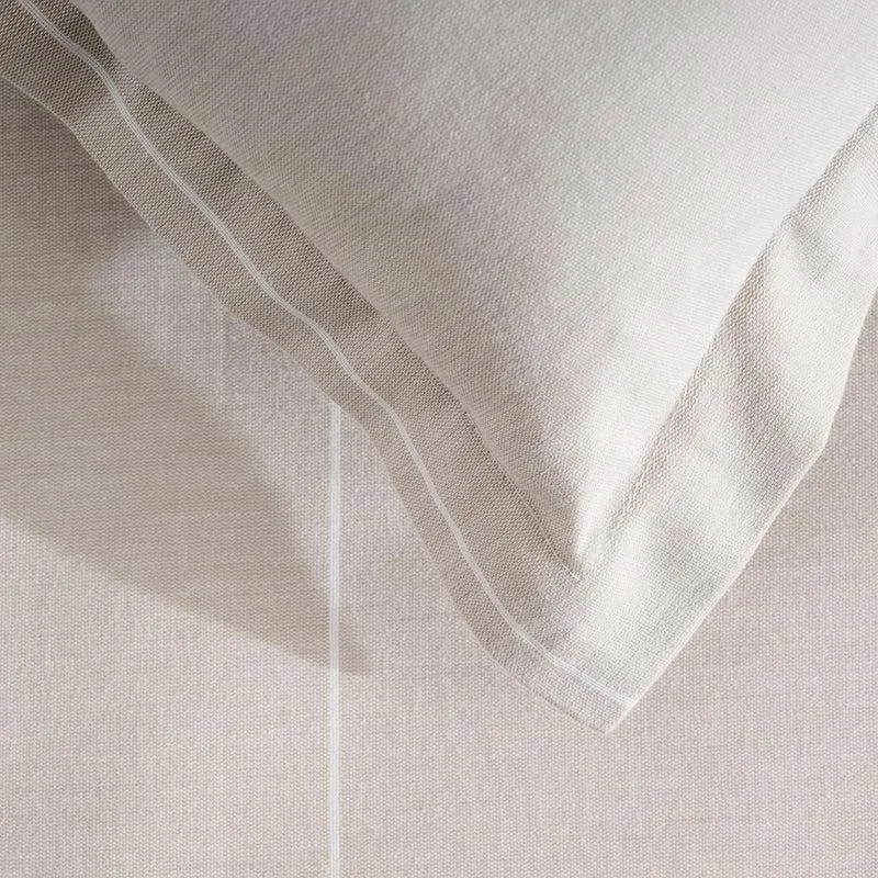 Velvet Dunes Chambray Duvet Cover media 6