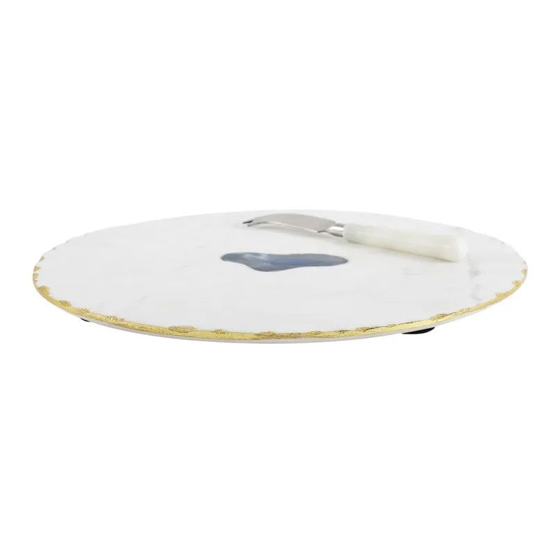 Solara Bloom (Marble,Metal) Platter media 5