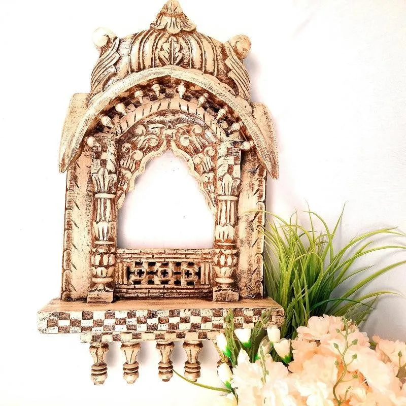 Dimara Jharokha Wooden Wall Accent media 3