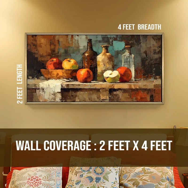 Autumn Harvest Canvas Wall Painting With Frame media 8