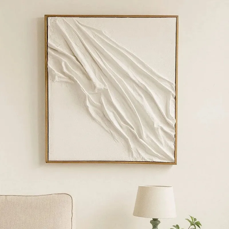 Draped Flow Handmade Canvas Wall Painting media 10