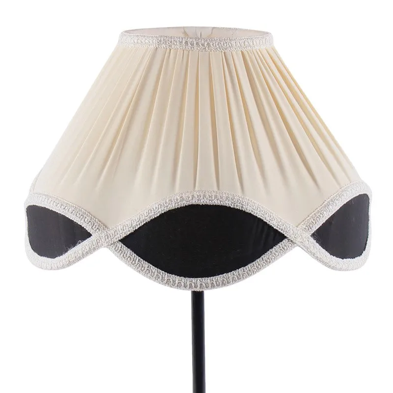 Flarewin Cotton Table Lamp With Iron Base - Ivory media 7