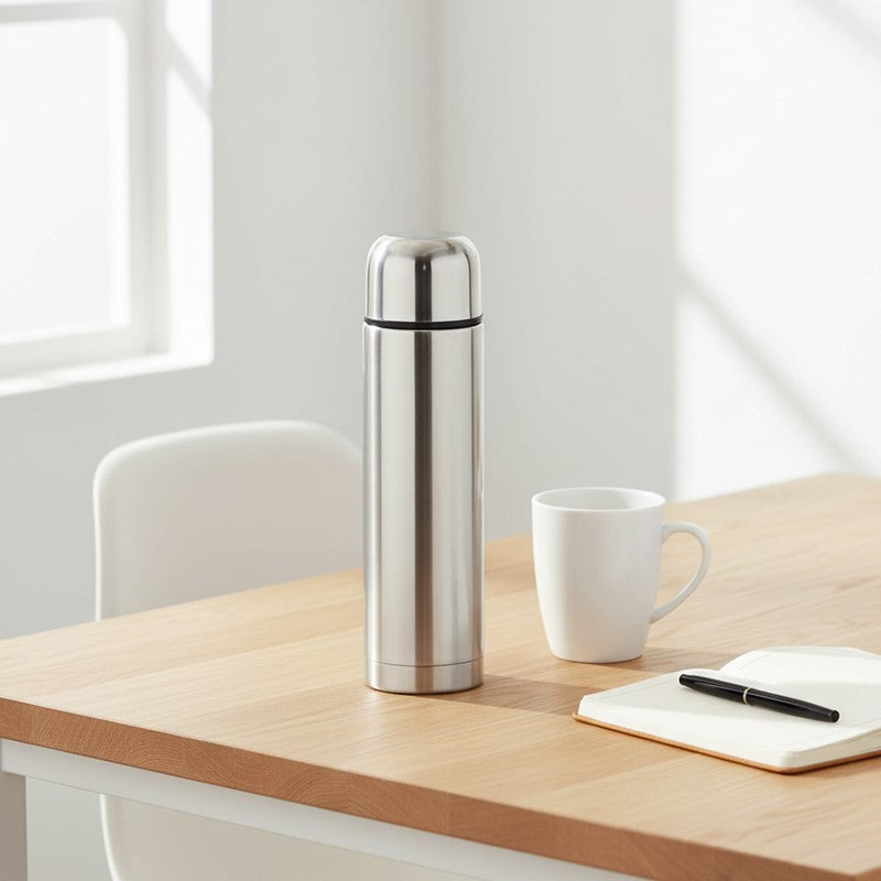 Aqua Shield Steel Bottle (750 mL) - Silver - 750 mL