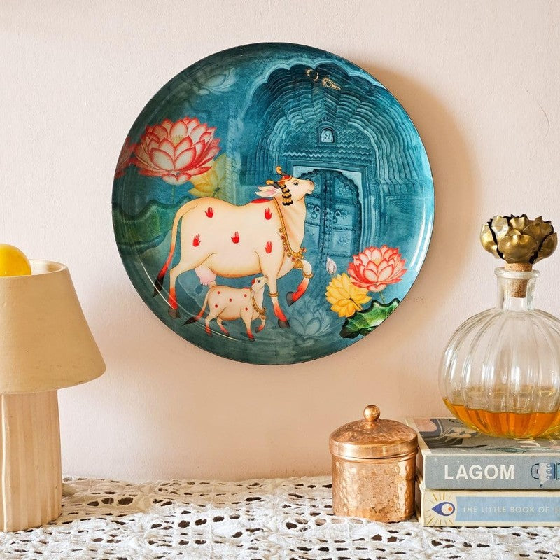 Kamadhenu Calm Metal Wall Plate media 7