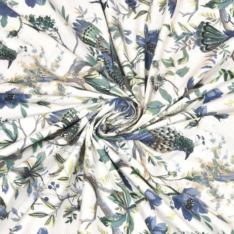 Koel Charm Single Curtain - Blue media 5