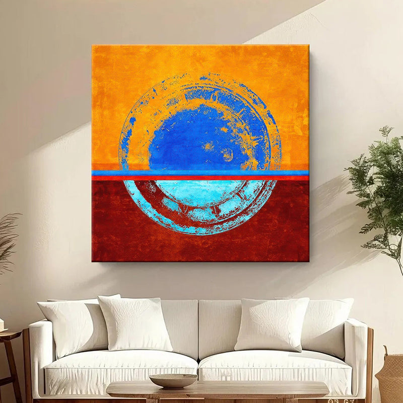 Mystic Droplet Wall Painting