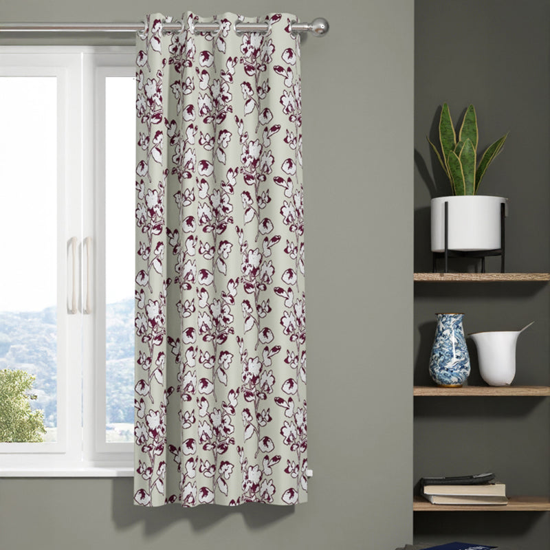 OrnaFlora Curtains - Window - 4 Feet