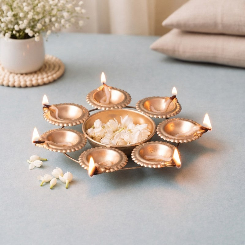 SwarnaJyoti Metal Diyas
