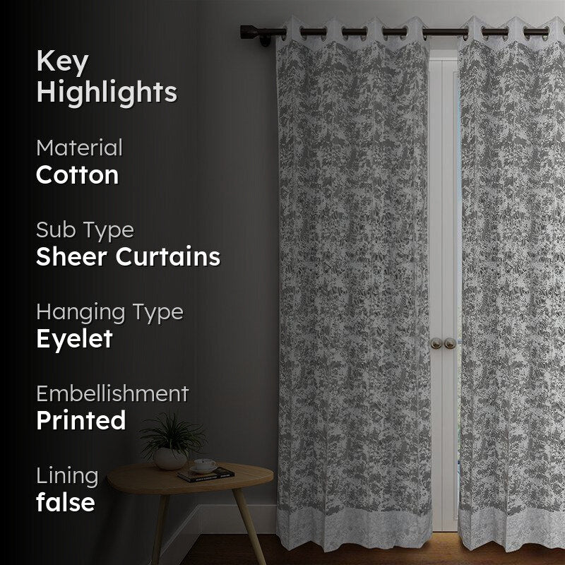 Dela Jaquared Floral Curtain media 2