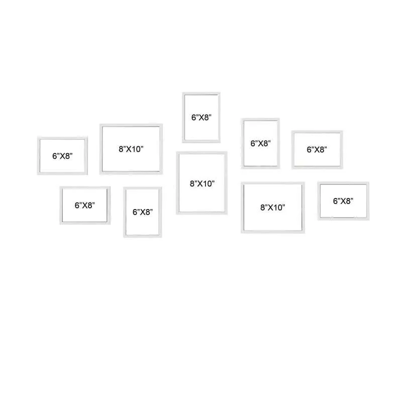 Snapshot Stories Photo Frame Collage - Set Of Ten media 3