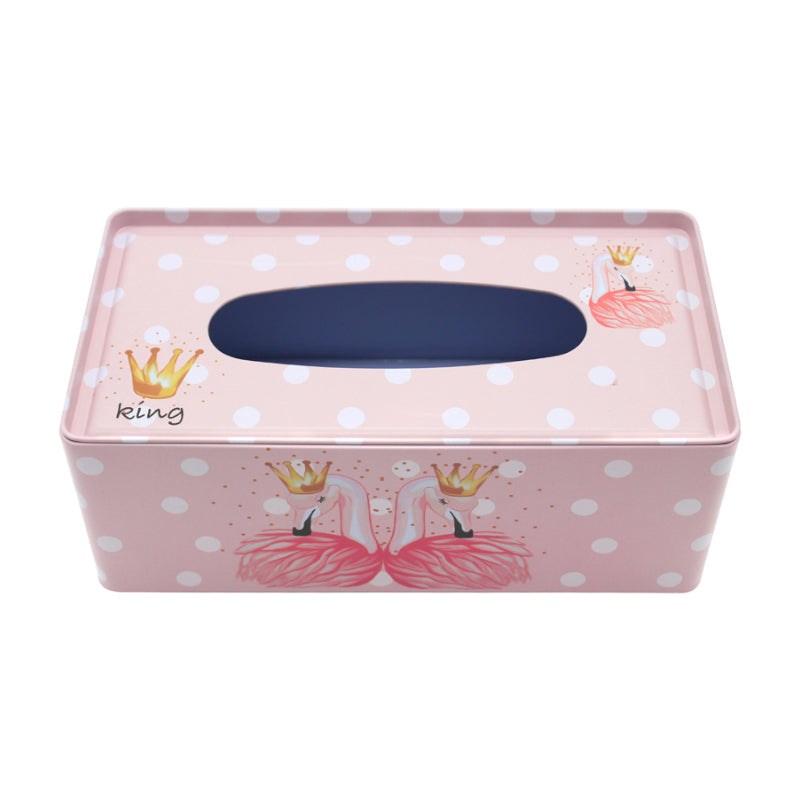 Flamingo Shine Tissue Box media 4