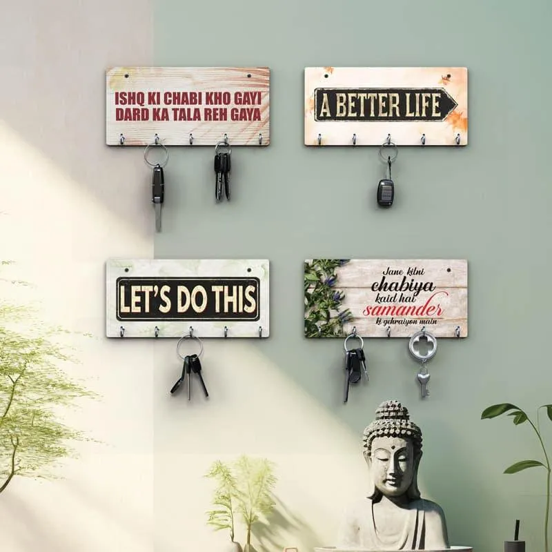 Derva Inspire Key Holder - Set Of Four media 1
