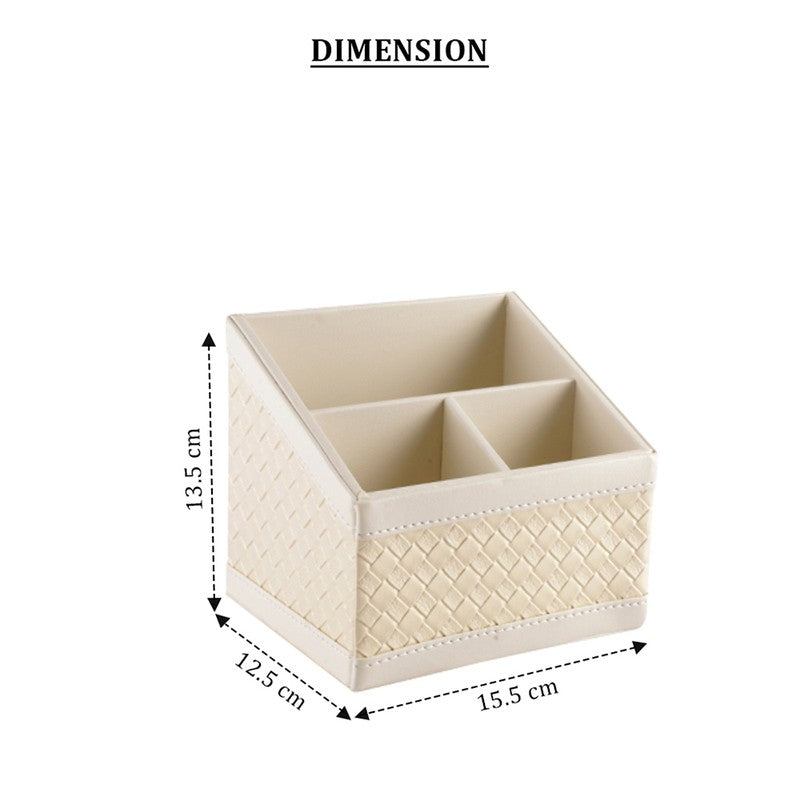 AarviDecor OfficeEase Faux Leather Desk Organizer media 6