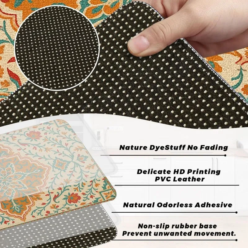 Comfort Step Glace Cotton/Microfiber Kitchen Mats - Set of Two media 5