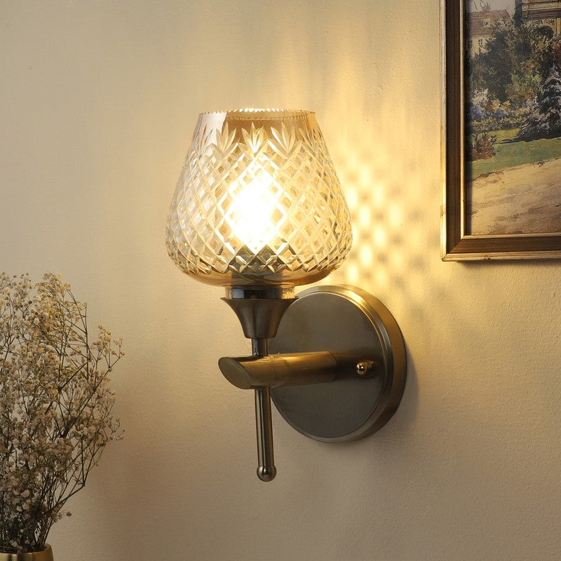 Claret Elegant Glass Wall Lamp