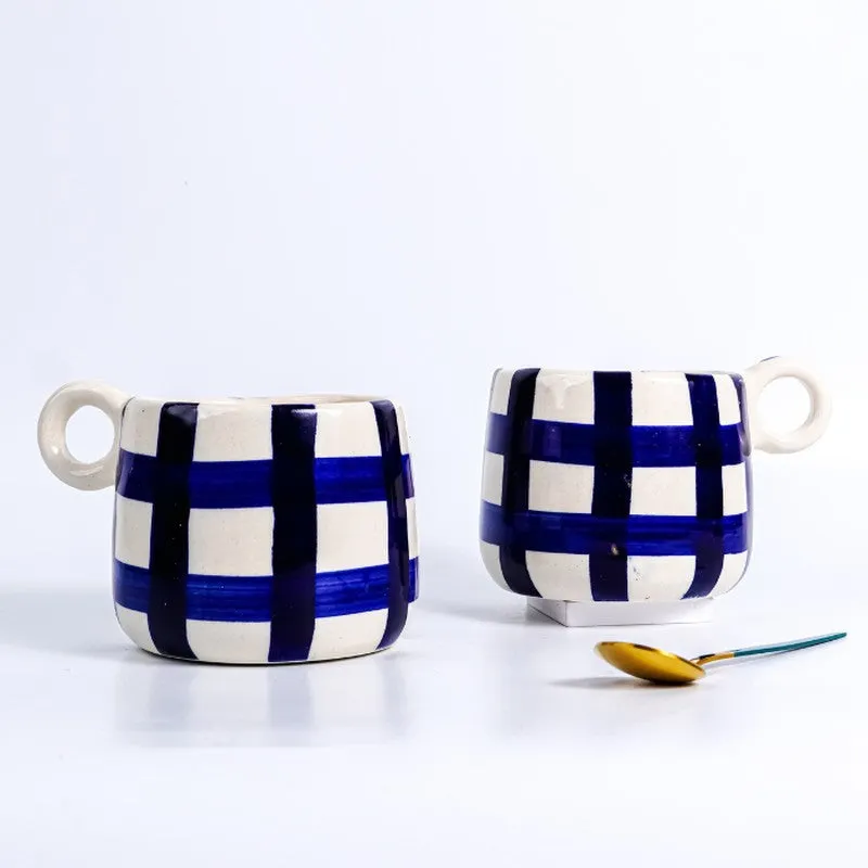 Brewline Ceramic Coffee Mug (300 mL Each) - Set Of Two media 6