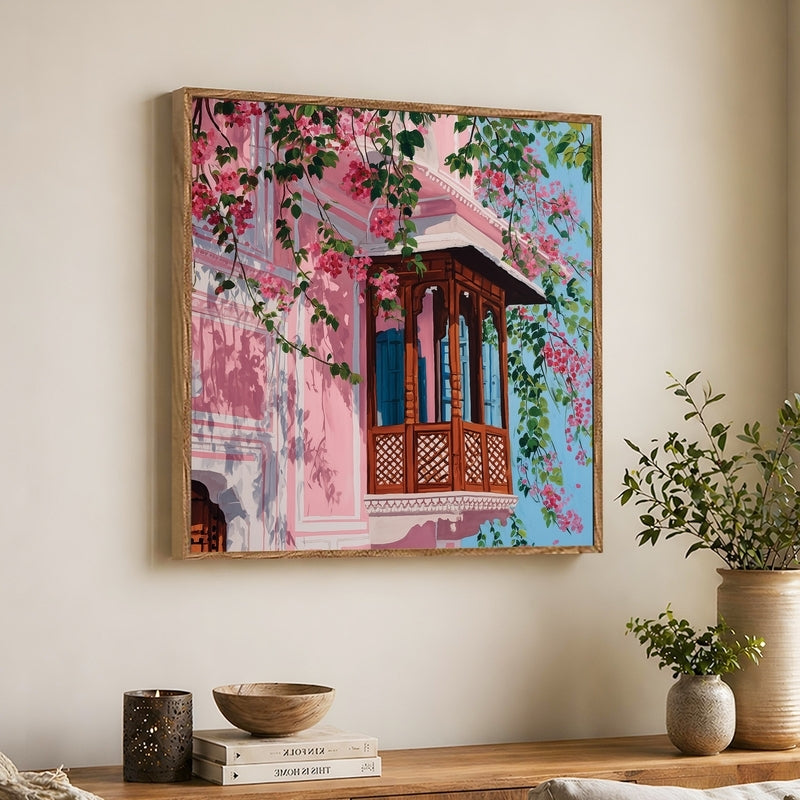 Verdant Soul Canvas Wall Art With Frame