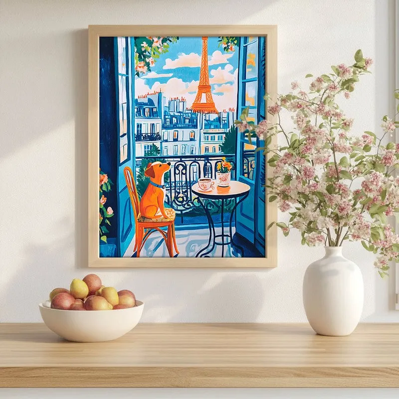 Savory Towers Archival Canvas Wall Art - Brown media 1