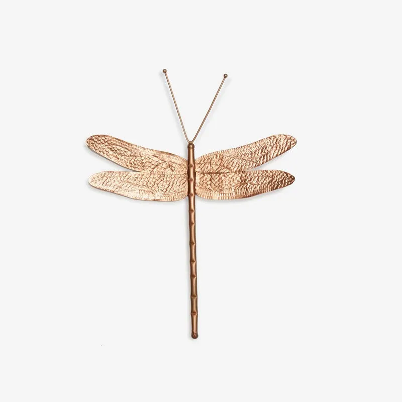 Orange Tree Dragonfly Steel Wall Decor Copper media 7