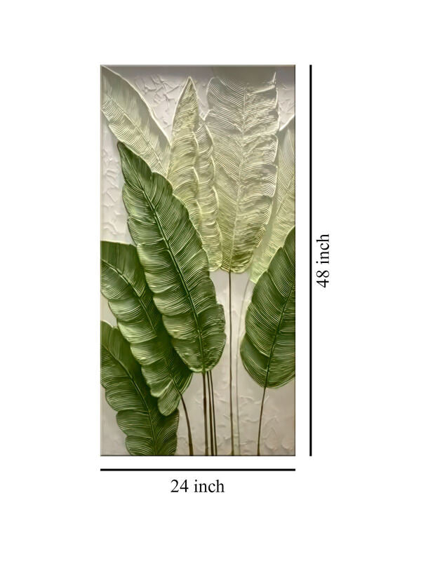 Banana Leaves Poly Canvas Wall Painting media 9