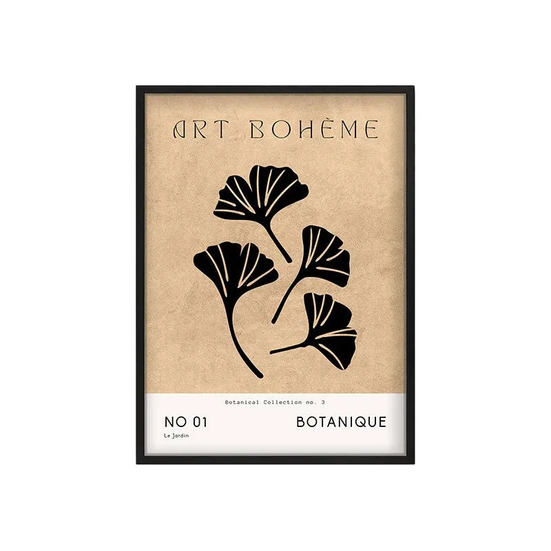 Florent Canvas Wall Painting With Black Frame media 3