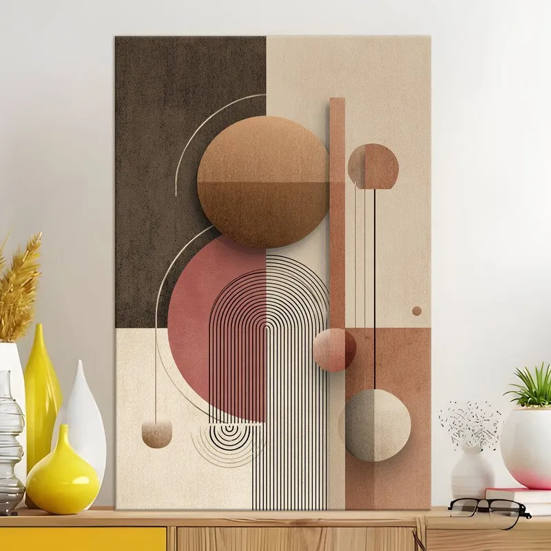 Precision Grid Abstract Canvas Wall Art media 5