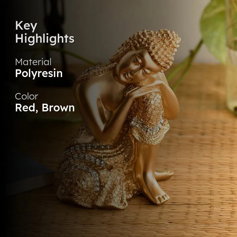 Shri Budha Resting Showpiece media 2
