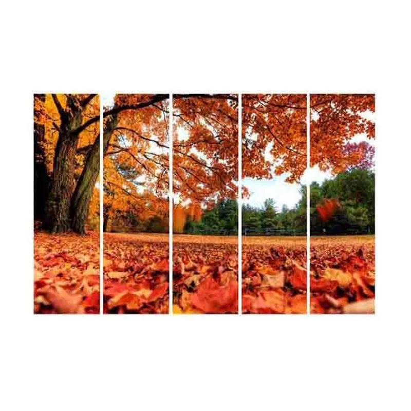 Autumn Bliss Canvas Wall Art - Five Piece Set media 3