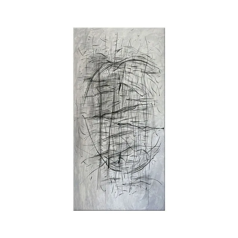 Abstract Sketch Wall Painting media 4