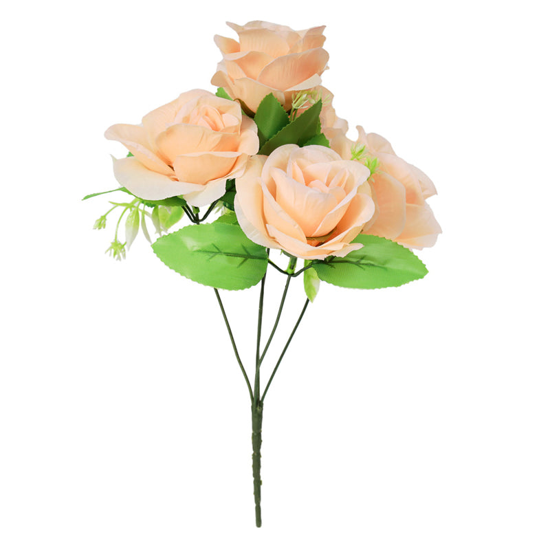 Fiora Artificial Rose Peach media 3