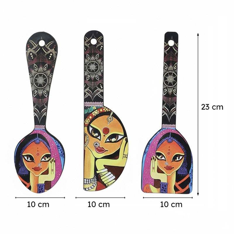 Folk Beauty MDF Wall Accent - Set Of Three media 6