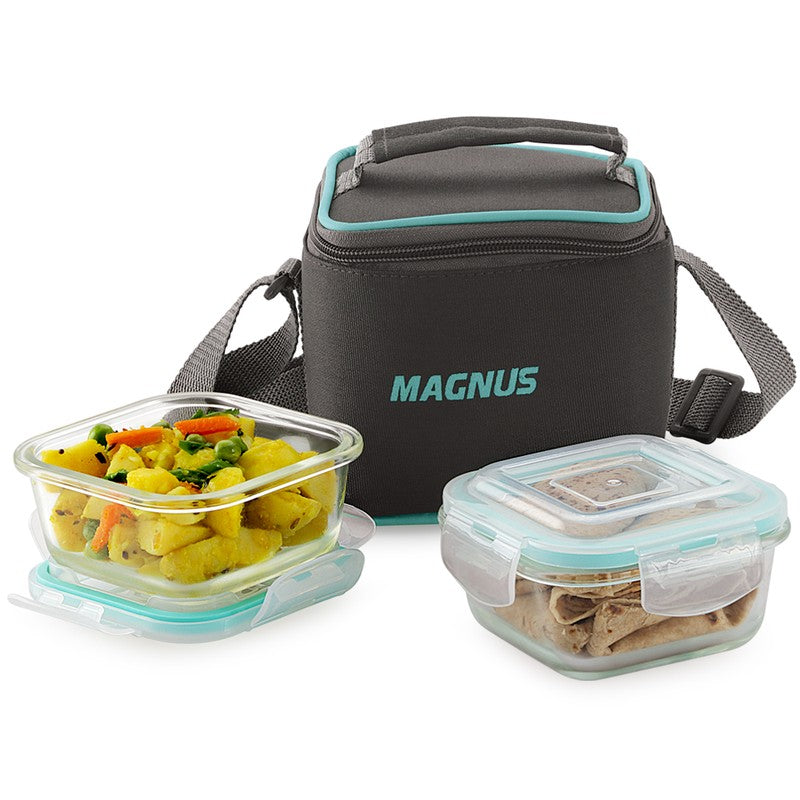 Nexora Dash Lunch Box with Lunch Bag - Five Piece Set media 3