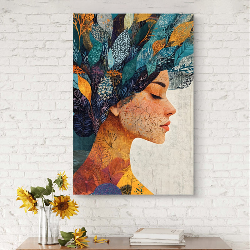 Azure Crown Wall Painting