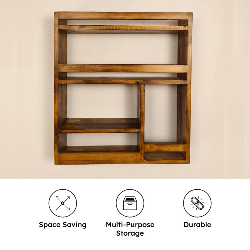 Tribeka Wooden Kitchen Storage Rack media 6