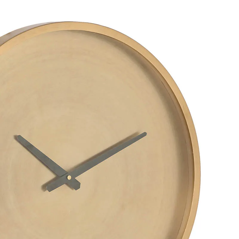 Runa Metallica Wall Clock - Gold media 3