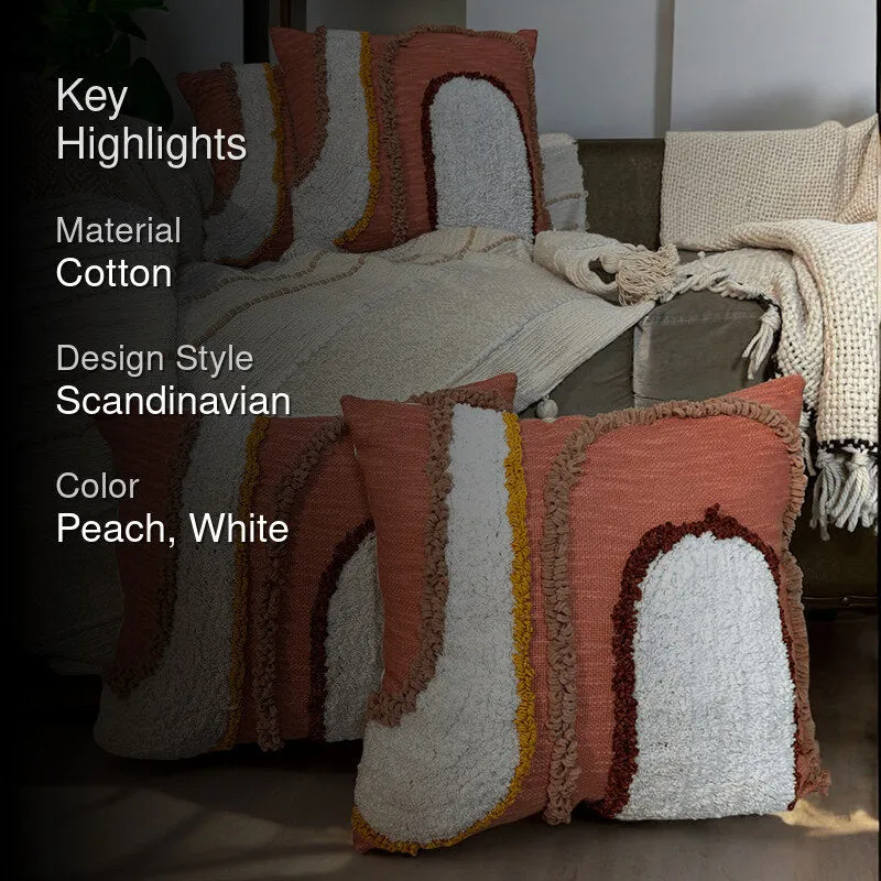 Velv Nest Tufted Cushion Cover Set - Set Of Four media 2