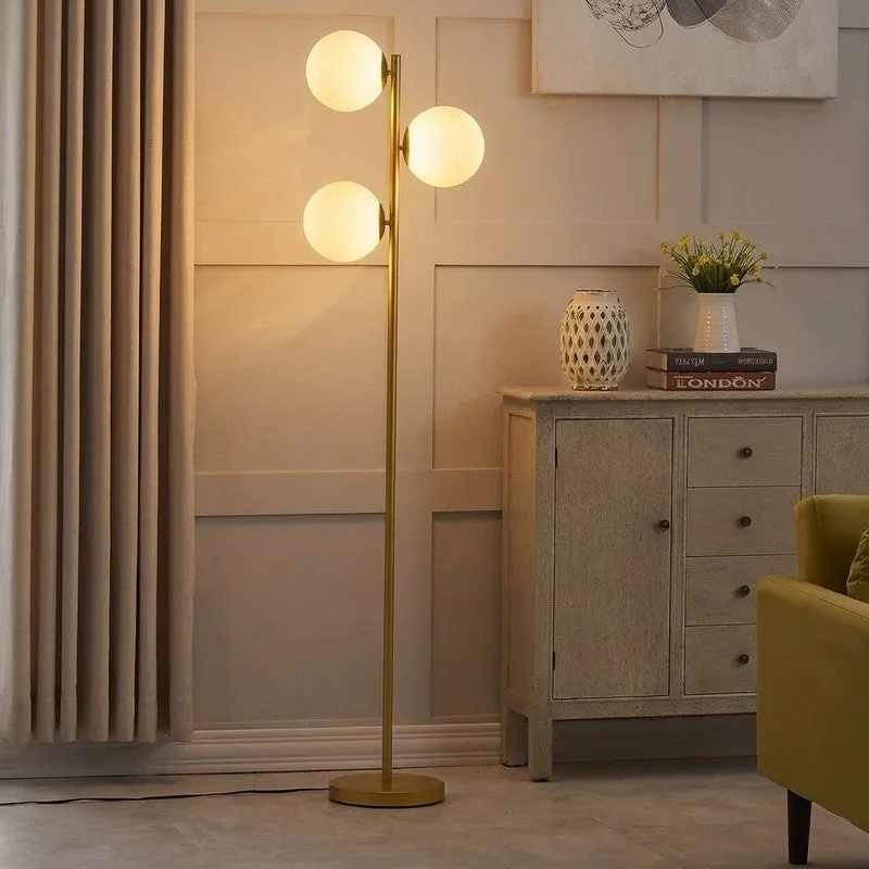 AuraBeam Premium Metal Floor Lamp media 1