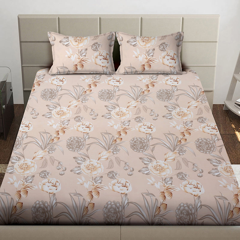 Faustina Fitted Bedsheet - 180 GSM