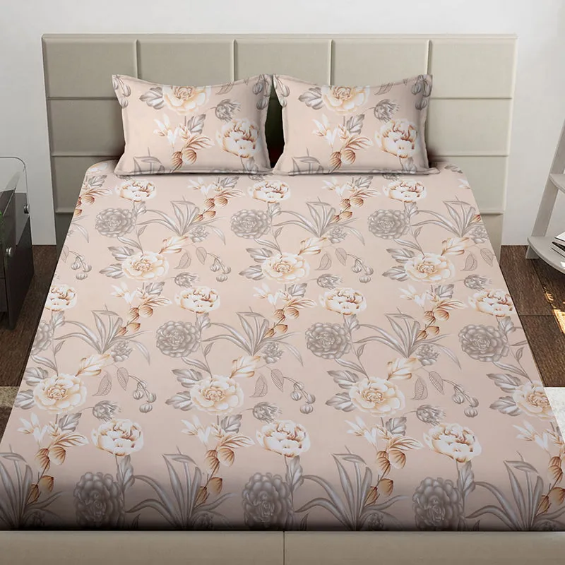 Faustina Fitted Bedsheet - 180 GSM media 1