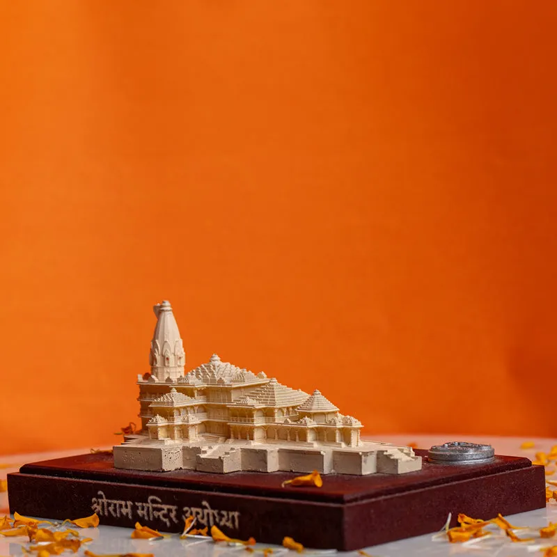 Ram Mandir Resin Showpiece media 3